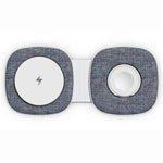 Caricabatterie wireless magnetico portatile pieghevole 3 in 1 T2 da 15 W