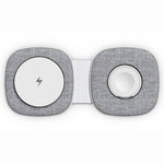 Caricabatterie wireless magnetico portatile pieghevole 3 in 1 T2 da 15 W