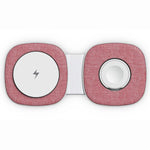 Caricabatterie wireless magnetico portatile pieghevole 3 in 1 T2 da 15 W