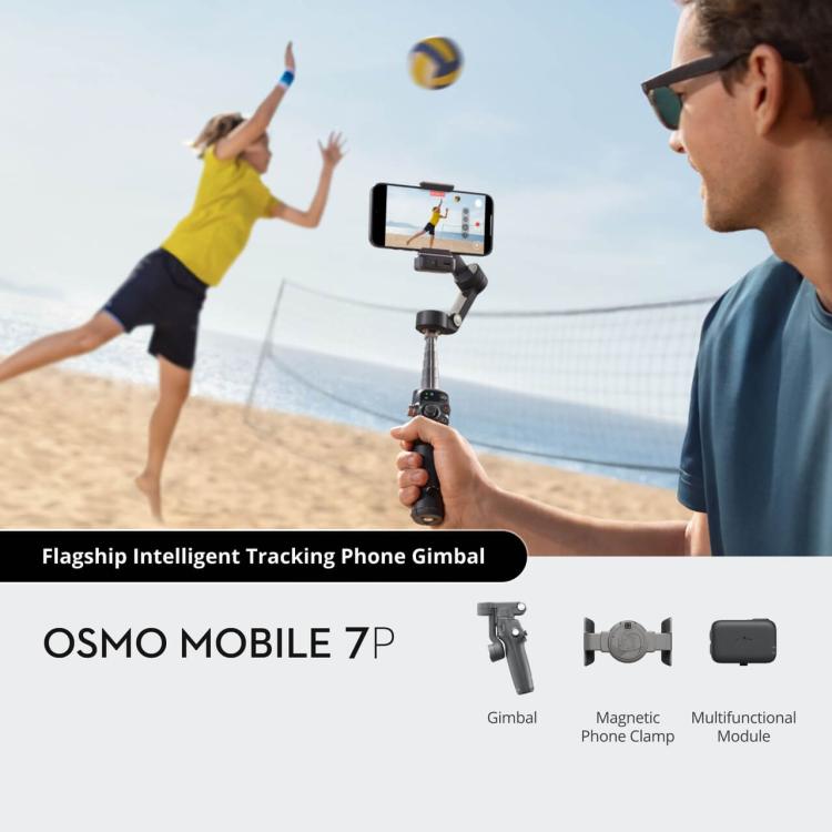 Stabilizzatore smartphone Osmo Mobile 7P con tracciamento