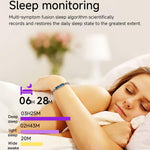 Braccialetto intelligente senza schermo con cardiofrequenzimetro, contapassi e monitoraggio del sonno, per uomo e donna.