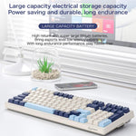 FREE WOLF K8 Korean Bluetooth Wireless Tri-Mode Mechanical Keyboard Hot-swappable Gaming Keyboard