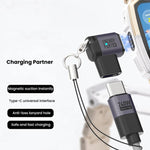 Adattatore di ricarica Type-C per smartwatch, compatibile con Imoo Watch Phone Z6A / Z6S / Z6Pro / Z7 / Z7A / Z7S / Z8 / Z8A / Z9 / Z10