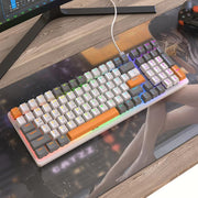 ZIYOULANG K3 Korean 1.5m Wired Mechanical Keyboard, Microglow Hot-Swap Red Switch, Aqua Green Hot-Swap Blue Switch, Welding Switch Aqua Green Red Switch, Welding Switch Bee Red Switch, Welding Switch Microglow Red Switch
