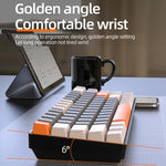ZIYOULANG K68 Bluetooth / Wired Dual-Mode Portuguese Mechanical Keyboard