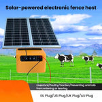 TYN20 Elettrificatore per recinzioni elettriche per bestiame ad energia solare, ideale per la protezione dei ranch., EU Plug, US Plug, UK Plug, AU Plug