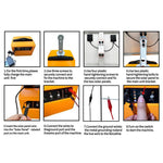 TYN20 Elettrificatore per recinzioni elettriche per bestiame ad energia solare, ideale per la protezione dei ranch., EU Plug, US Plug, UK Plug, AU Plug