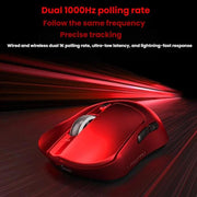 LANGTU M8 Triple-Mode Wireless Bluetooth Mouse Lightweight Gaming Mice