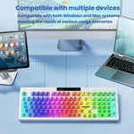 LANGTU L102 Mechanical 1.5m Wired Gaming Keyboard With RGB Light