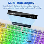 LANGTU L102 Mechanical 1.5m Wired Gaming Keyboard With RGB Light