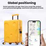 Lucchetto per bagagli con combinazione TSA, compatibile con AirTag., Without Locator, With Locator