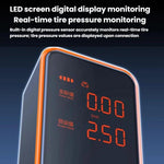 Pompa ad aria portatile wireless ad alta potenza con display digitale per auto, pompa ad aria ad alta potenza e illuminazione integrata., IN-3