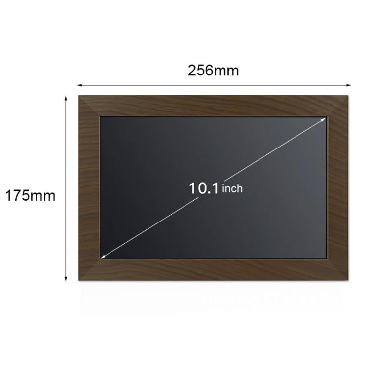 Cornice digitale intelligente MSR-F1004 da 10,1 pollici con Wi-Fi, rotazione automatica e schermo touch IPS HD., US Plug, EU Plug