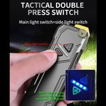 Torcia multifunzione EDC con magnete e cambio colore RGB