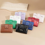 Portafoglio da donna Baellerry N7102 con chiusura a cerniera, scomparti multipli per carte di credito, compatto e corto.