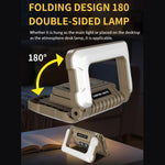 Lampada da campeggio pieghevole a 180° con luce multifunzione
