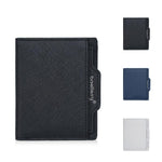 Portafoglio compatto da uomo Baellerry D3152, ideale per lavoro e tempo libero, con porta carte multiple.