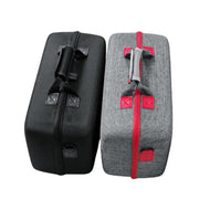 Custodia per console PS5 Pro e accessori con scomparto per cuffie, borsa portaoggetti a doppio strato