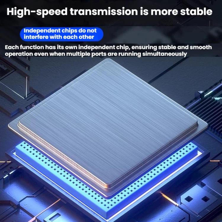 Docking Station Type-C 5 in 1 HDMI 4K 60Hz USB 3.0