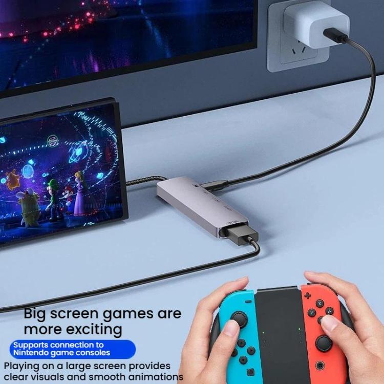 Docking Station Type-C 5 in 1 HDMI 4K 60Hz USB 3.0