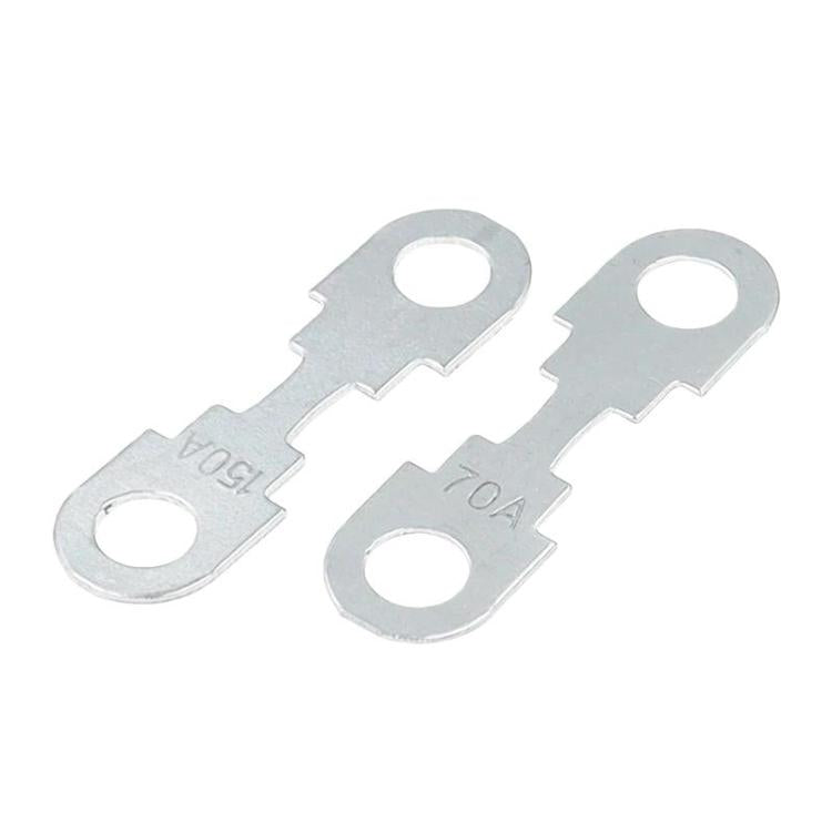 10 pezzi Fusibili a lama piatta per auto, fissaggio a bullone, fusibile batteria, 30A, 40A, 70A, 100A, 150A