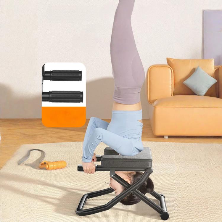 Panca per inversione yoga pieghevole, sedia antiribaltamento resistente per fitness domestico e modellamento del corpo