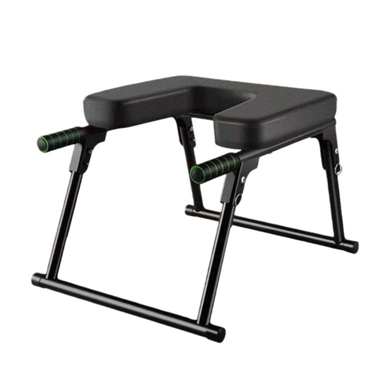Panca per inversione yoga pieghevole, supporto per sedia yoga per allenamento dell'equilibrio e rafforzamento del core, With T-shaped Cushion Black, With T-shaped Cushion Red, No Cushion Black, No Cushion Red