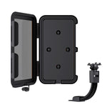 Supporto per telefono da bicicletta/moto completamente impermeabile e compatibile con touchscreen, con chiusura completa., Rearview Mirror Mount 6.7 inches, Handlebar Mount 6.7 inches, Rearview Mirror Mount 7.4 inches, Handlebar Mount 7.4 inches