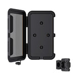 Supporto per telefono da bicicletta/moto completamente impermeabile e compatibile con touchscreen, con chiusura completa., Rearview Mirror Mount 6.7 inches, Handlebar Mount 6.7 inches, Rearview Mirror Mount 7.4 inches, Handlebar Mount 7.4 inches
