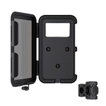 Supporto per telefono da bicicletta/moto completamente impermeabile e compatibile con touchscreen, con chiusura completa., Rearview Mirror Mount 6.7 inches, Handlebar Mount 6.7 inches, Rearview Mirror Mount 7.4 inches, Handlebar Mount 7.4 inches