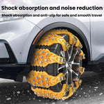 ML-1287 Catene antiscivolo universali per auto, tipo cingolo, per veicoli fuoristrada, catene rompighiaccio per pneumatici