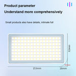 Mamen 25W Full-Color RGB Camera Outdoor Live Streaming Fill Light, 25R