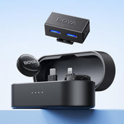 Microfono lavalier wireless BOYA LINK3 con riduzione rumore IA