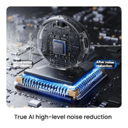 Microfono lavalier wireless BOYA LINK3 con riduzione rumore IA