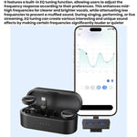 Microfono lavalier wireless BOYA LINK3 con riduzione rumore IA