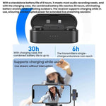 Microfono lavalier wireless BOYA LINK3 con riduzione rumore IA