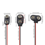 10 clip per batteria da 9V con cavi, custodia porta batteria, Type I Hard Buckle, Type I, Type T, Type I With DC Plug, Type T With DC Plug