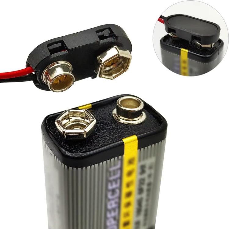 10 clip per batteria da 9V con cavi, custodia porta batteria, Type I Hard Buckle, Type I, Type T, Type I With DC Plug, Type T With DC Plug