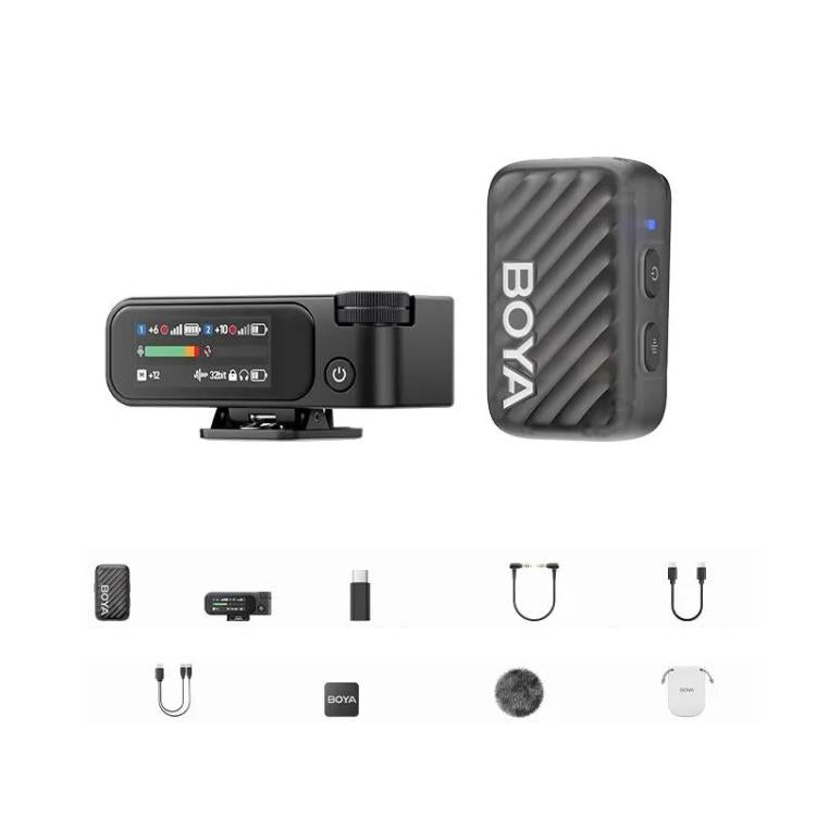 Microfono lavalier wireless BOYA MIC2 per smartphone