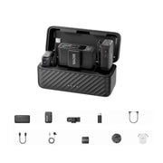 Microfono lavalier wireless BOYA MIC2 per dispositivi mobili