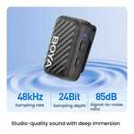 Microfono lavalier wireless BOYA MIC2 per smartphone