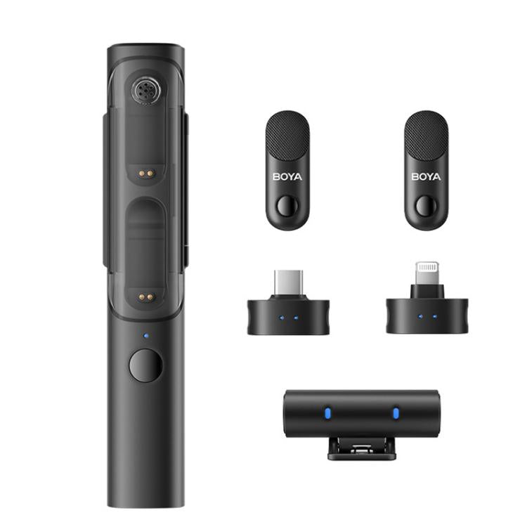 Microfono lavalier wireless BOYA Magic 4 in 1