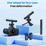 Microfono lavalier wireless BOYA Magic 4 in 1