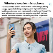 Microfono lavalier wireless BOYA Magic 4 in 1
