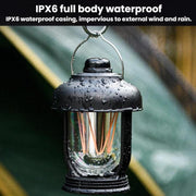 Lampada LED portatile da esterno impermeabile IPX6