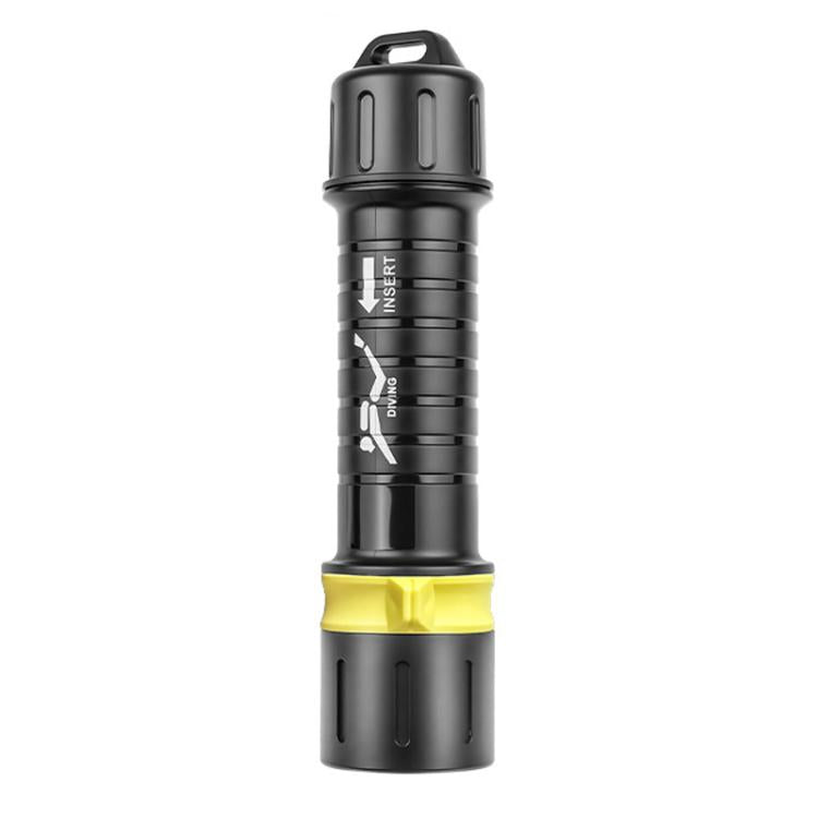 Torcia subacquea a LED XHP70 impermeabile IPX8 ad alta potenza con interruttore magnetico e ricaricabile., Built In 21700 Battery, Without Battery