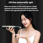 Apribottiglie elettrico con spia luminosa, apribottiglie completamente automatico per vino