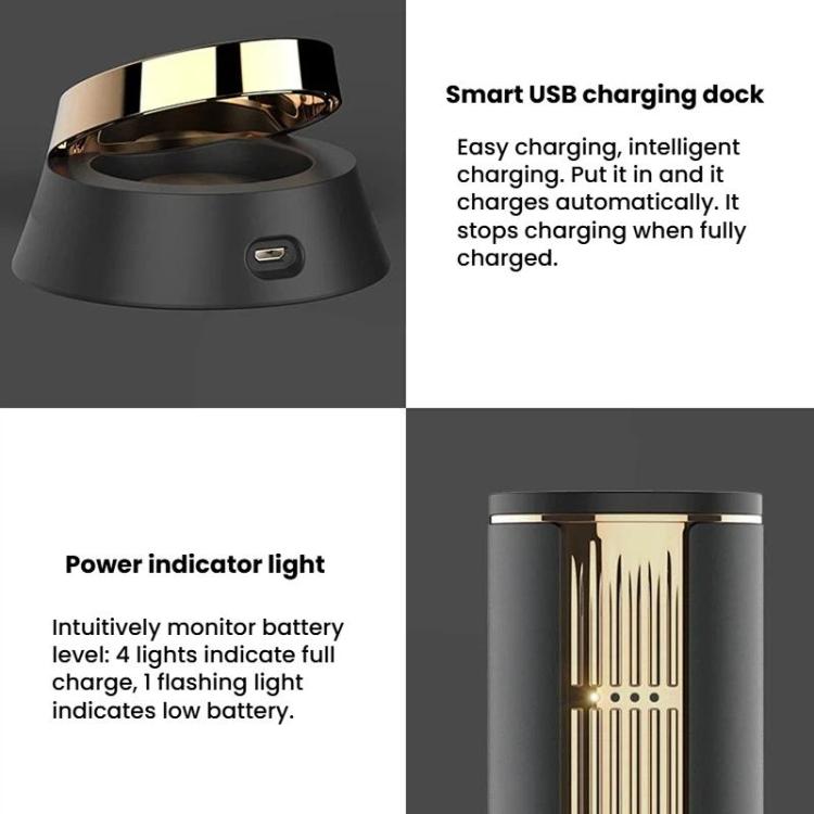 Apribottiglie elettrico con spia luminosa, apribottiglie completamente automatico per vino