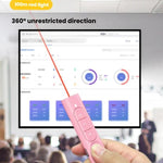Rechargeable Red Laser Pointer Presentation Remote 100m Wireless Range With Magnetic USB Receiver