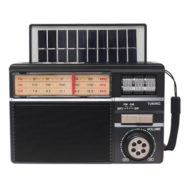 Altoparlante Bluetooth portatile solare MD-979S con antenna e rad